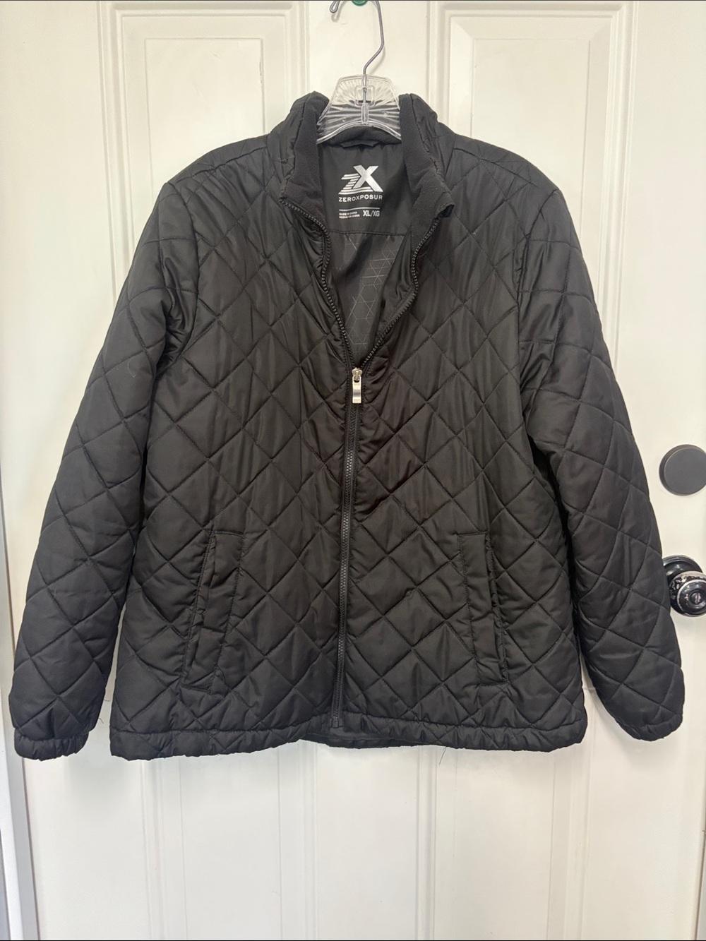 ZeroXposur Black Quilted Puffer Jacket